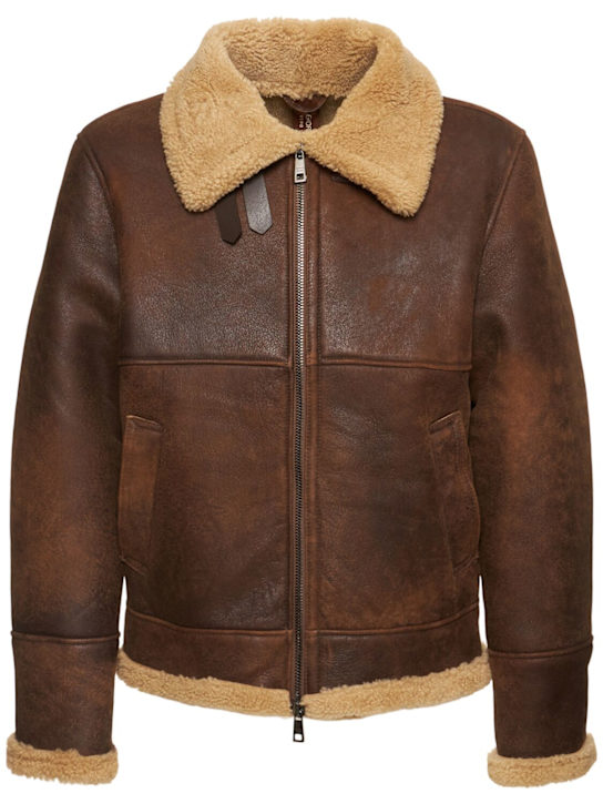 Luisaviaroma Giacca aviator in shearling