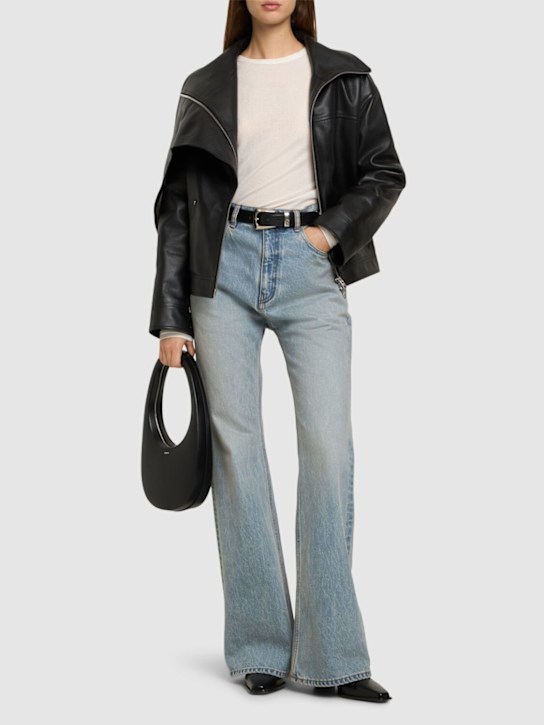 Luisaviaroma Giacca Biker In Pelle