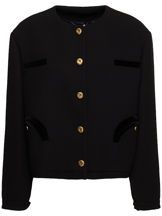 Luisaviaroma Giacca bolero Resolute Gliss in lana