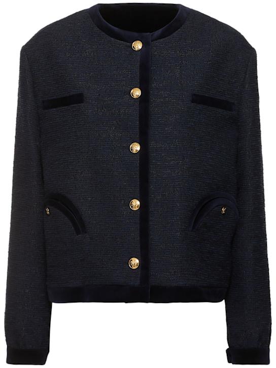 Luisaviaroma Giacca bouclé Exclusive Gliss Bolero