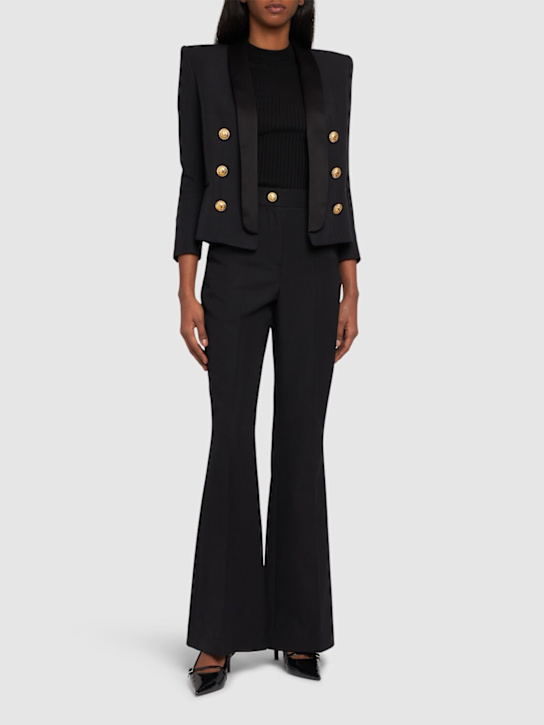 Luisaviaroma Giacca Boxy Fit In Lana