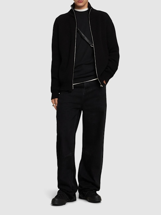 Luisaviaroma Giacca Camionneur In Maglia Con Zip