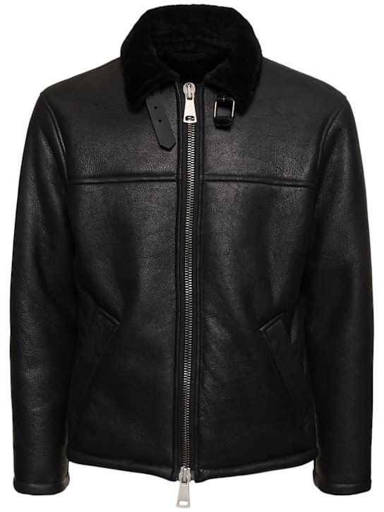 Luisaviaroma Giacca cerata con shearling
