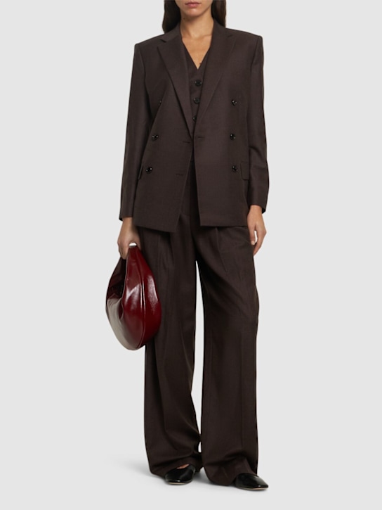 Luisaviaroma Giacca Doppiopetto Boxy In Lana