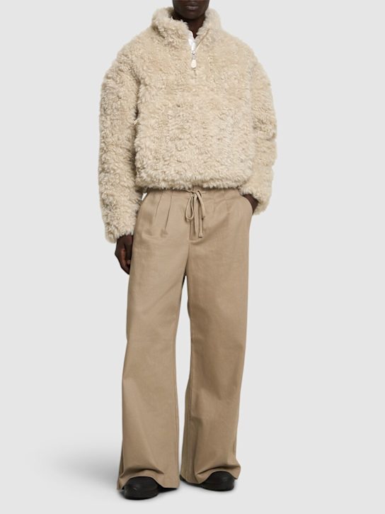 Luisaviaroma Giacca Fluffy Con Mezza Zip