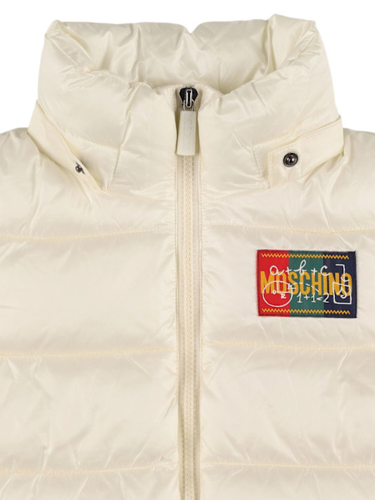 Luisaviaroma Giacca Imbottita In Nylon Stampato