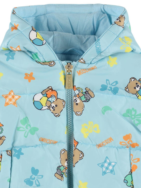 Luisaviaroma Giacca Imbottita In Nylon Stampato