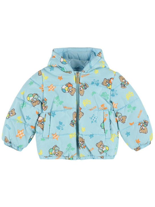 Luisaviaroma Giacca imbottita in nylon stampato