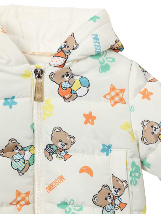 Luisaviaroma Giacca Imbottita In Nylon Stampato