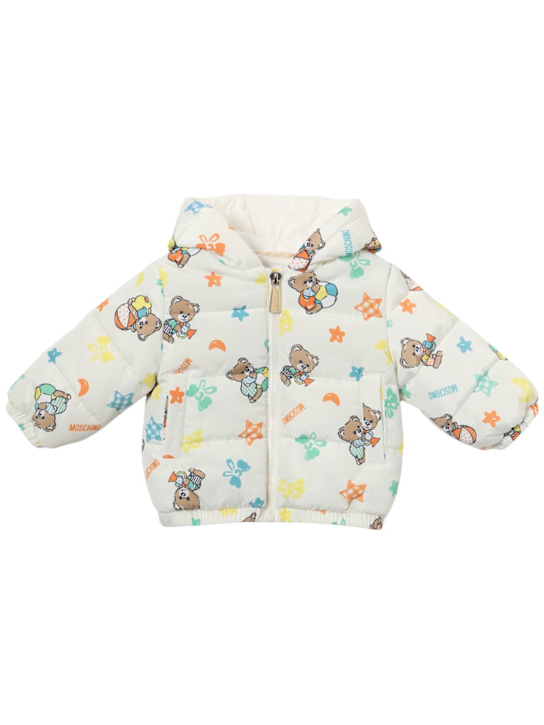 Luisaviaroma Giacca imbottita in nylon stampato