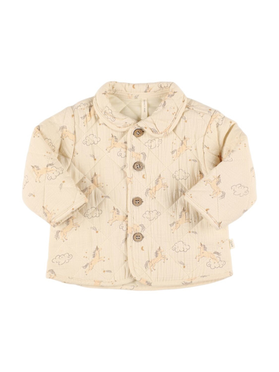 Luisaviaroma Giacca in cotone organico stampato