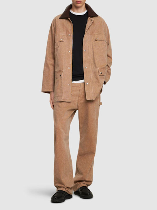 Luisaviaroma Giacca In Cotone Organico Washed