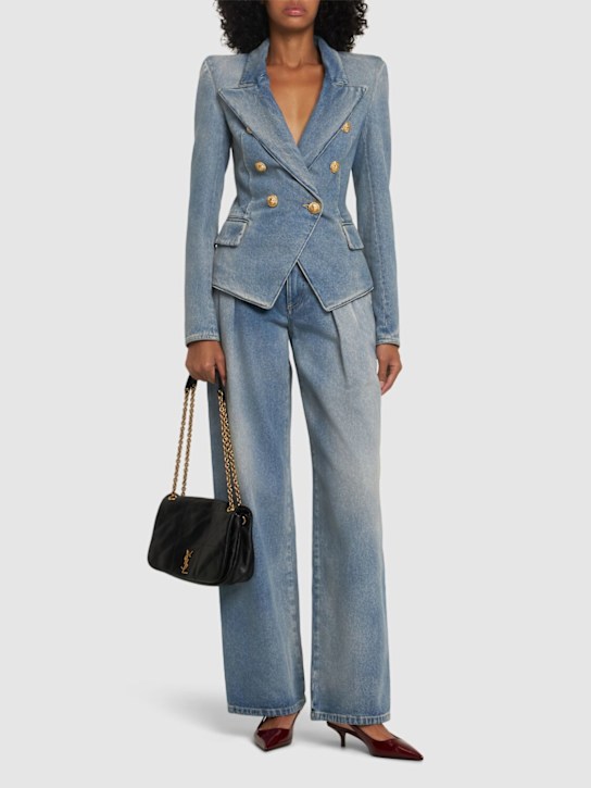 Luisaviaroma Giacca In Denim Con Bottoni