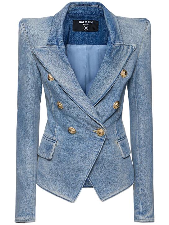 Luisaviaroma Giacca in denim con bottoni