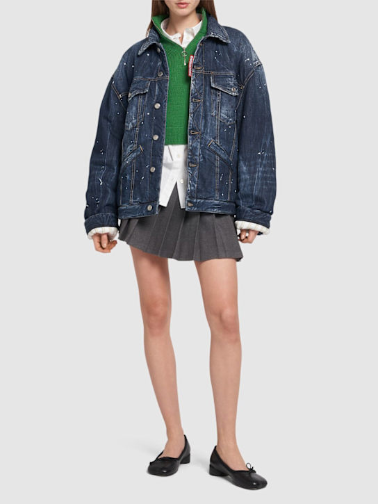Luisaviaroma Giacca In Denim Imbottito