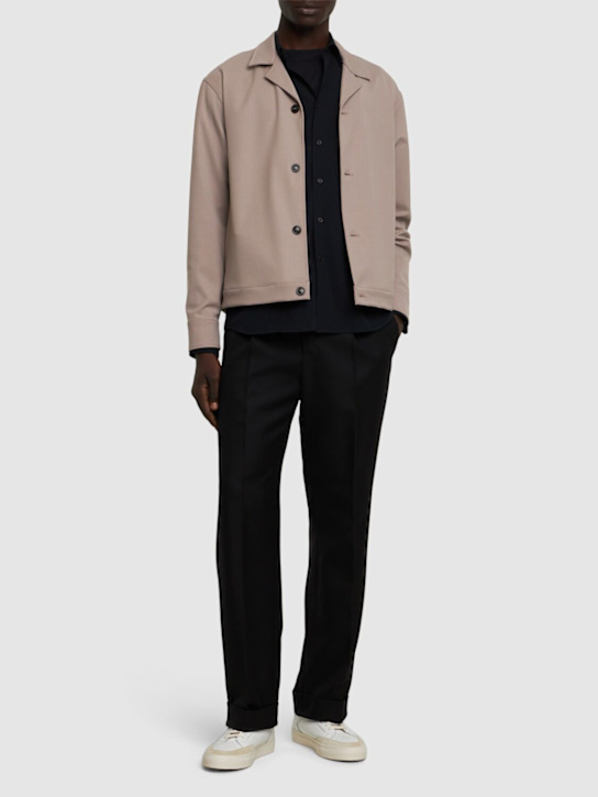 Luisaviaroma Giacca In Lana E Techno