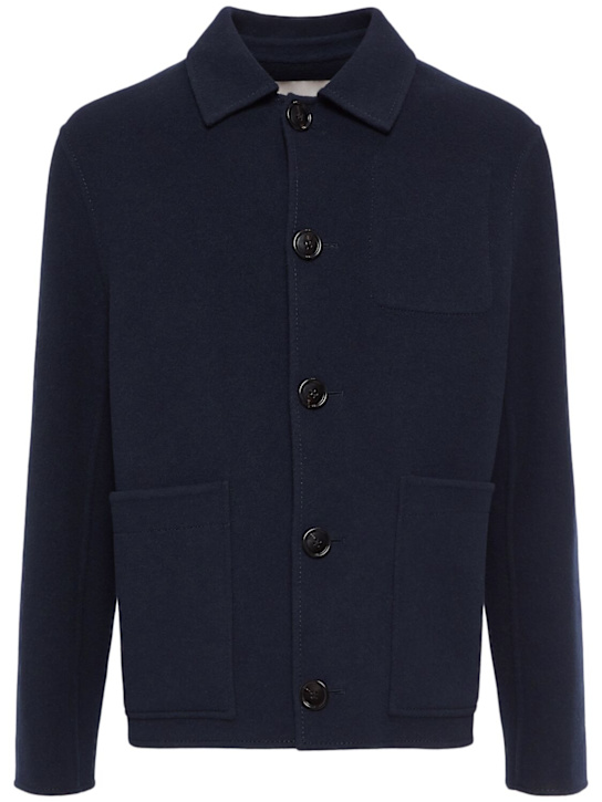 Luisaviaroma Giacca in maglia di lana e cashmere