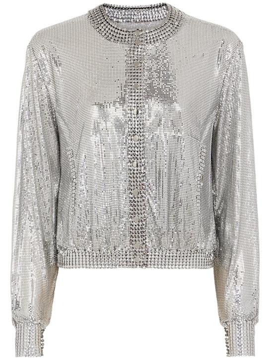 Luisaviaroma Giacca in mesh senza collo