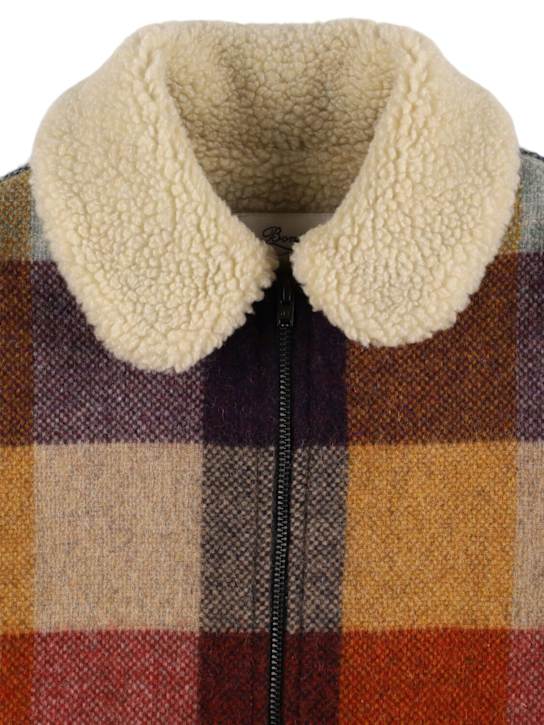 Luisaviaroma Giacca In Misto Lana Check