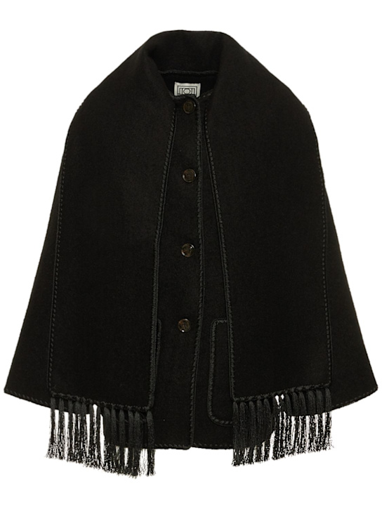 Luisaviaroma Giacca in misto lana / sciarpa