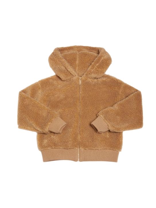 Luisaviaroma Giacca in orsetto con cappuccio