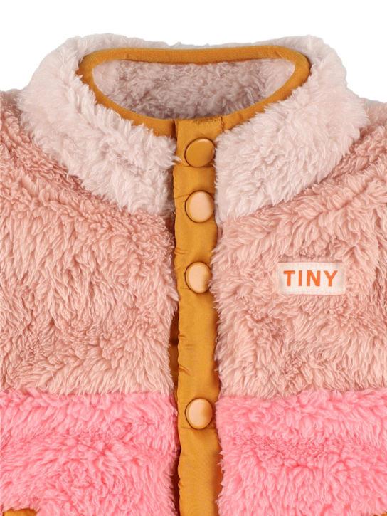 Luisaviaroma Giacca In Sherpa Color Block