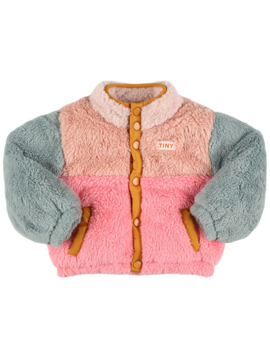 Luisaviaroma Giacca in sherpa color block