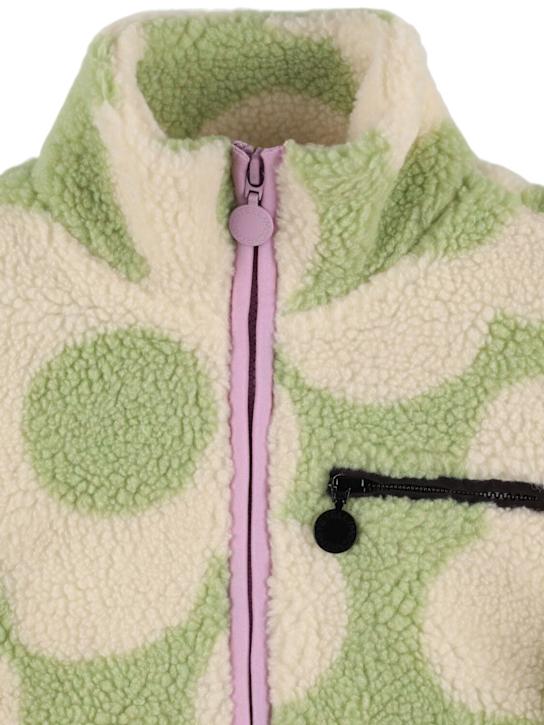 Luisaviaroma Giacca In Sherpa Stampato