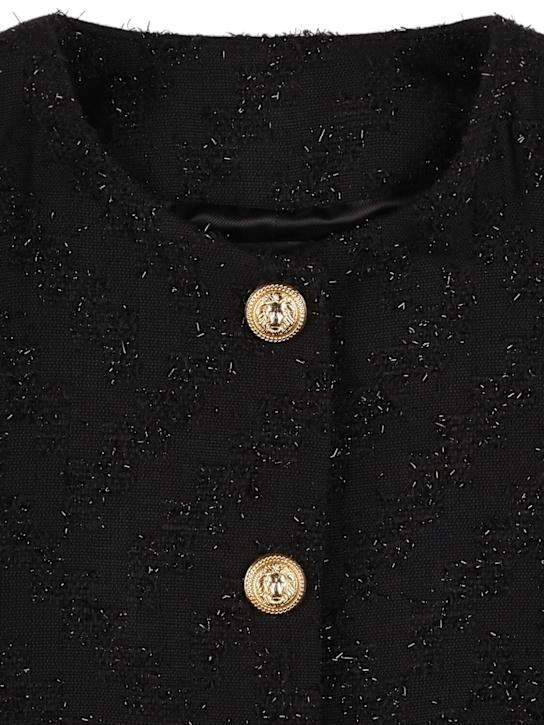 Luisaviaroma Giacca In Tweed Di Misto Cotone