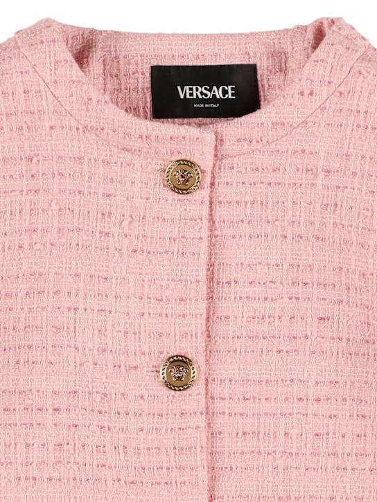 Luisaviaroma Giacca In Tweed Di Misto Cotone