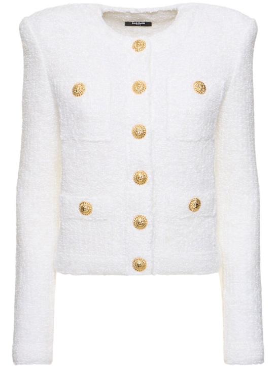 Luisaviaroma Giacca Miami in tweed di misto cotone