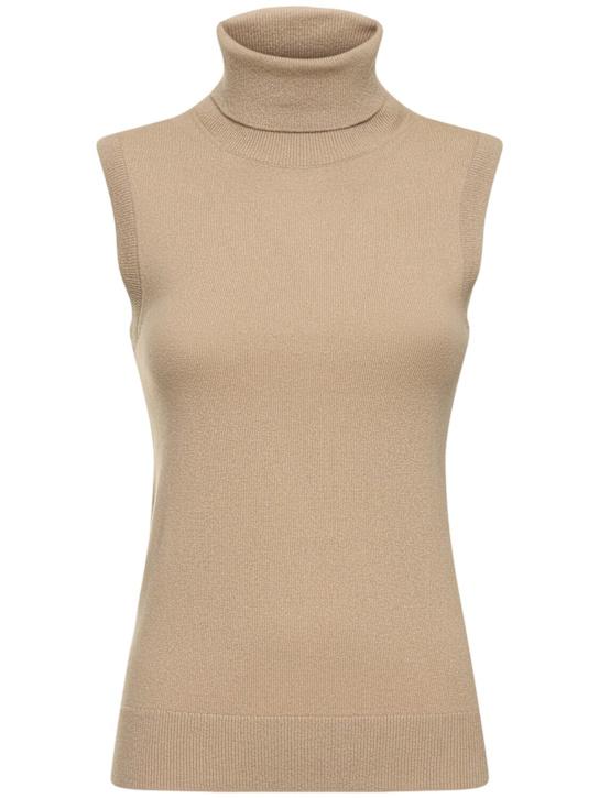 Luisaviaroma Gilet dolcevita in cashmere