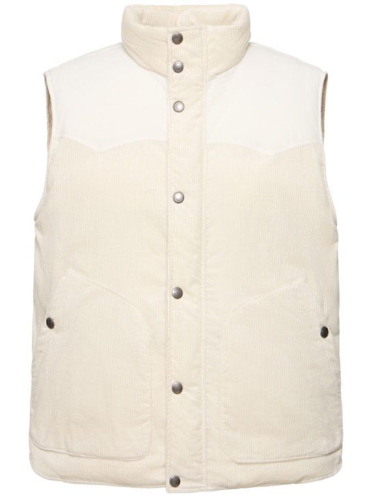 Luisaviaroma Gilet imbottito in millerighe