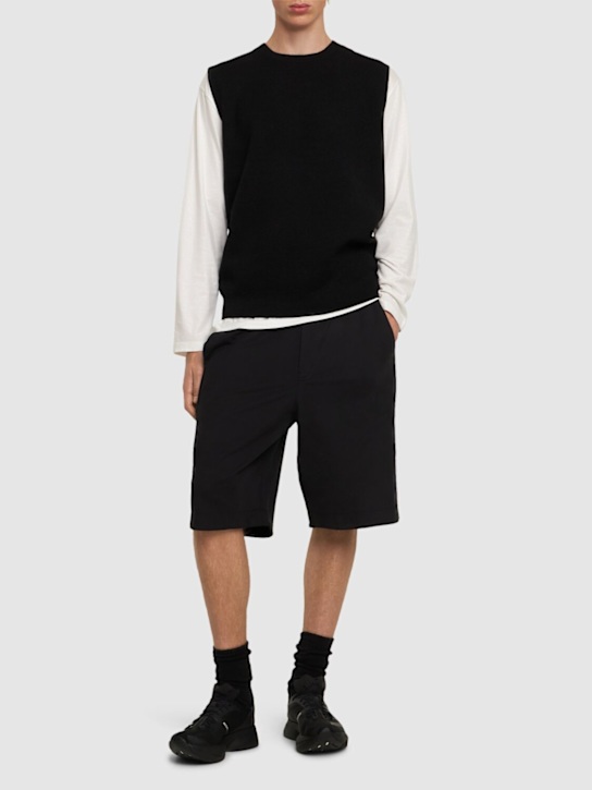 Luisaviaroma Gilet In Maglia Di Misto Lana