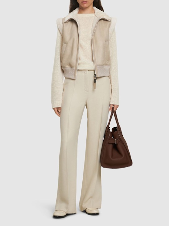 Luisaviaroma Gilet In Shearling