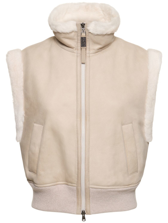 Luisaviaroma Gilet in shearling