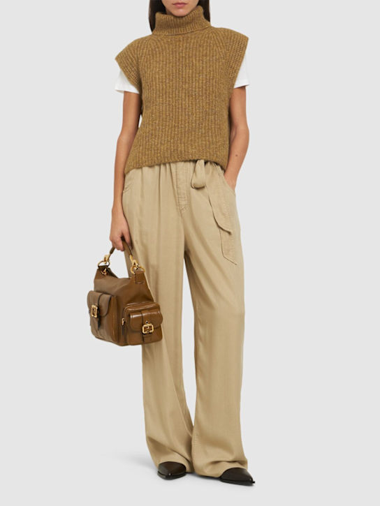 Luisaviaroma Gilet Megan In Maglia Di Misto Alpaca