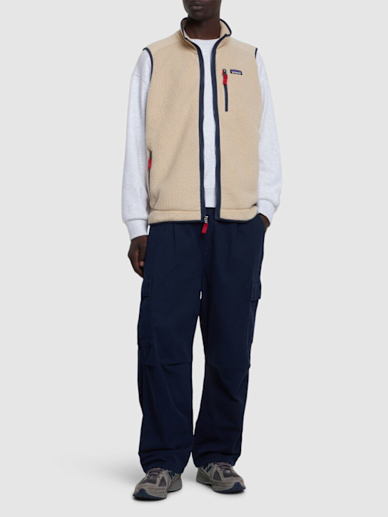 Luisaviaroma Gilet Retro In Techno Pile