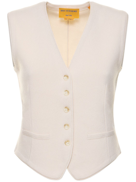 Luisaviaroma Gilet sartoriale in cashmere