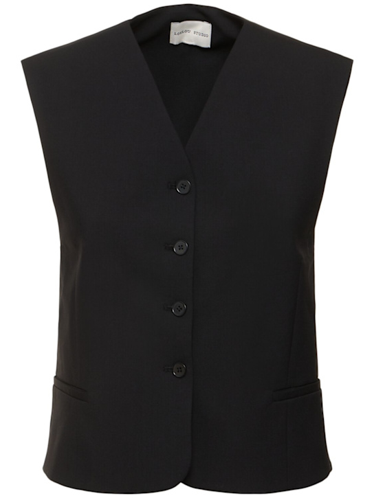 Luisaviaroma Gilet Teora in maglia di misto lana