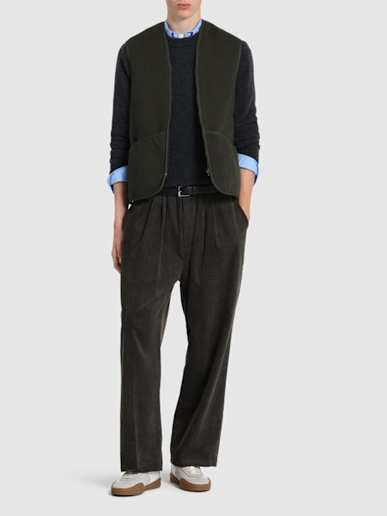 Luisaviaroma Gilet Warm Pile Con Zip