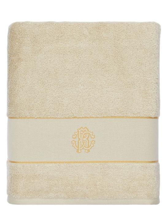 Luisaviaroma Gold New beach towel