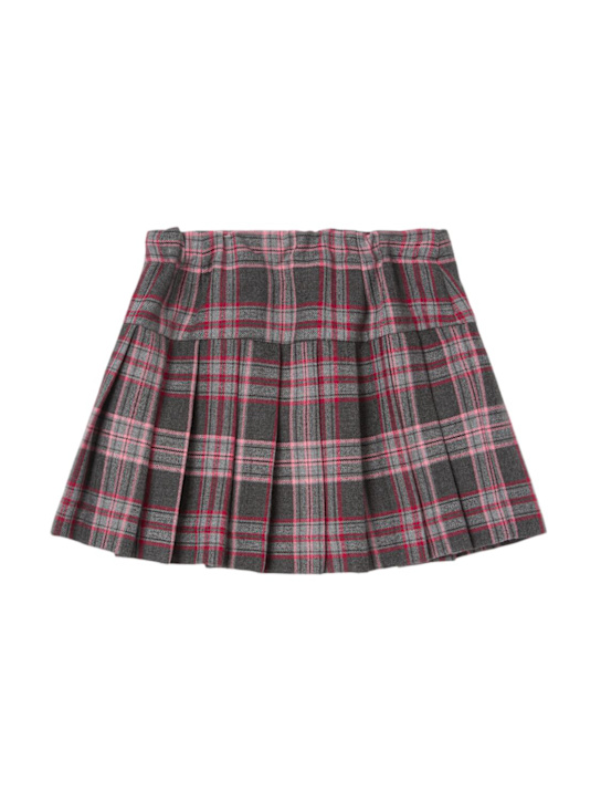 Luisaviaroma Gonna a pieghe in misto poly a quadri