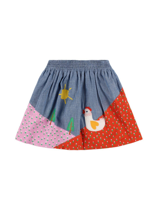 Luisaviaroma Gonna in cotone chambray