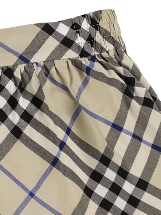 Luisaviaroma Gonna In Cotone Stampa Quadri