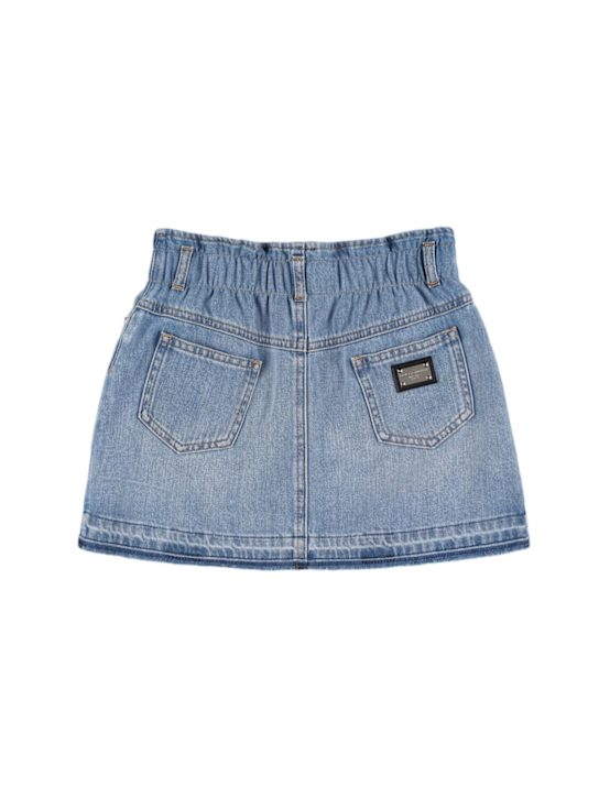Luisaviaroma Gonna In Denim Di Cotone