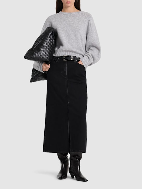 Luisaviaroma Gonna Rona In Denim Di Cotone