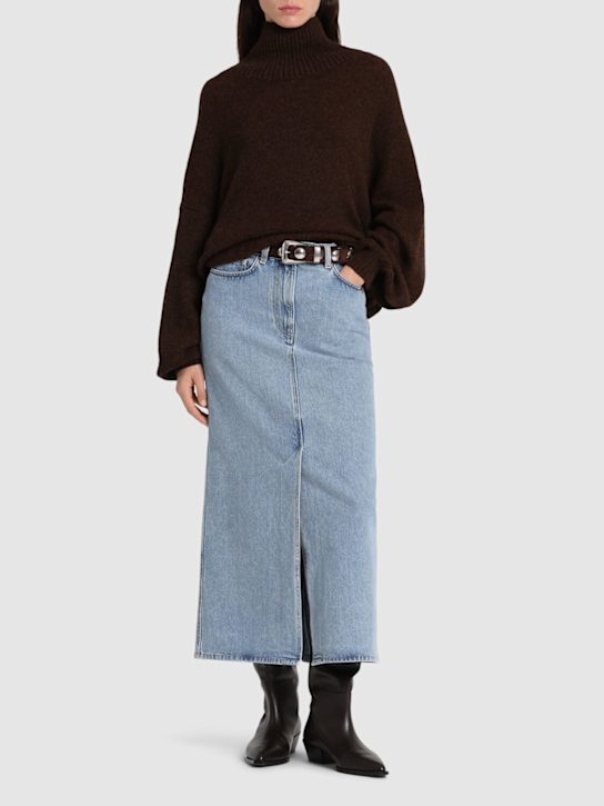 Luisaviaroma Gonna Rona In Denim Di Cotone