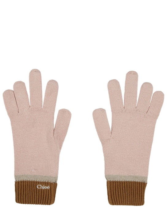 Luisaviaroma Guanti in cotone e lana