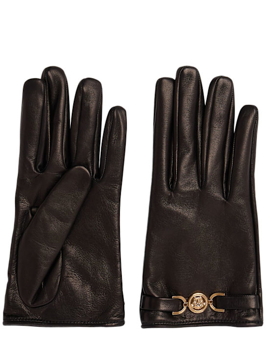 Luisaviaroma Guanti Medusa Clamp in pelle
